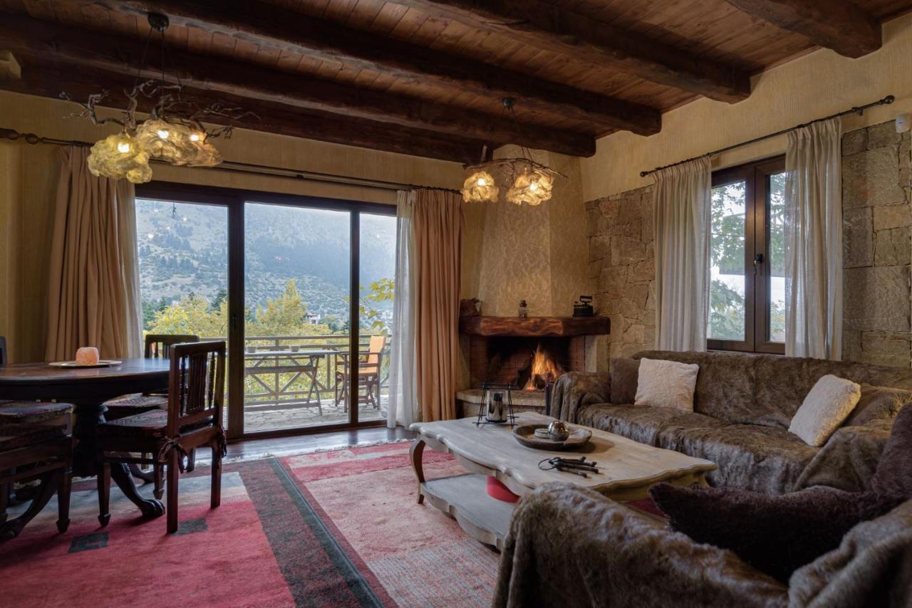 Parnassus Dreamwood Chalet Επτάλοφος Εξωτερικό φωτογραφία