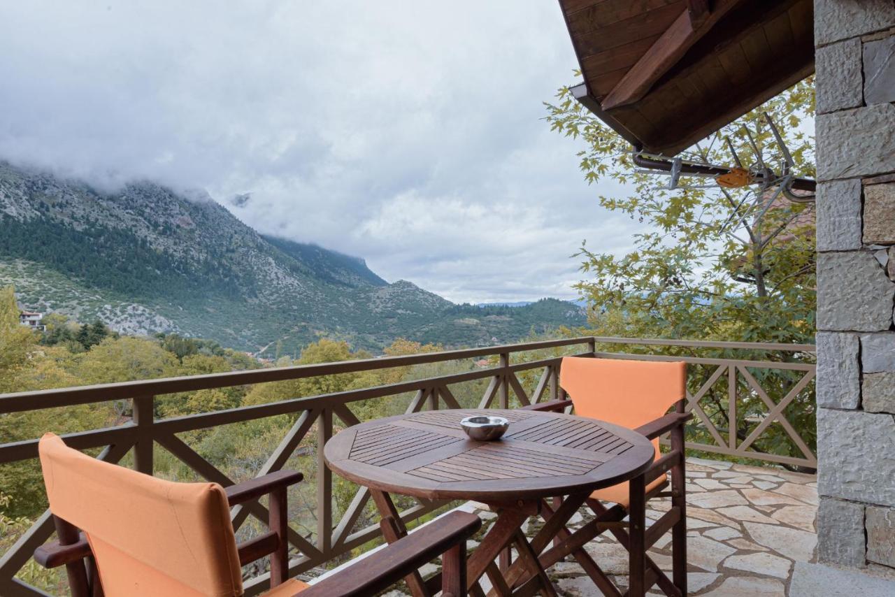 Parnassus Dreamwood Chalet Επτάλοφος Εξωτερικό φωτογραφία