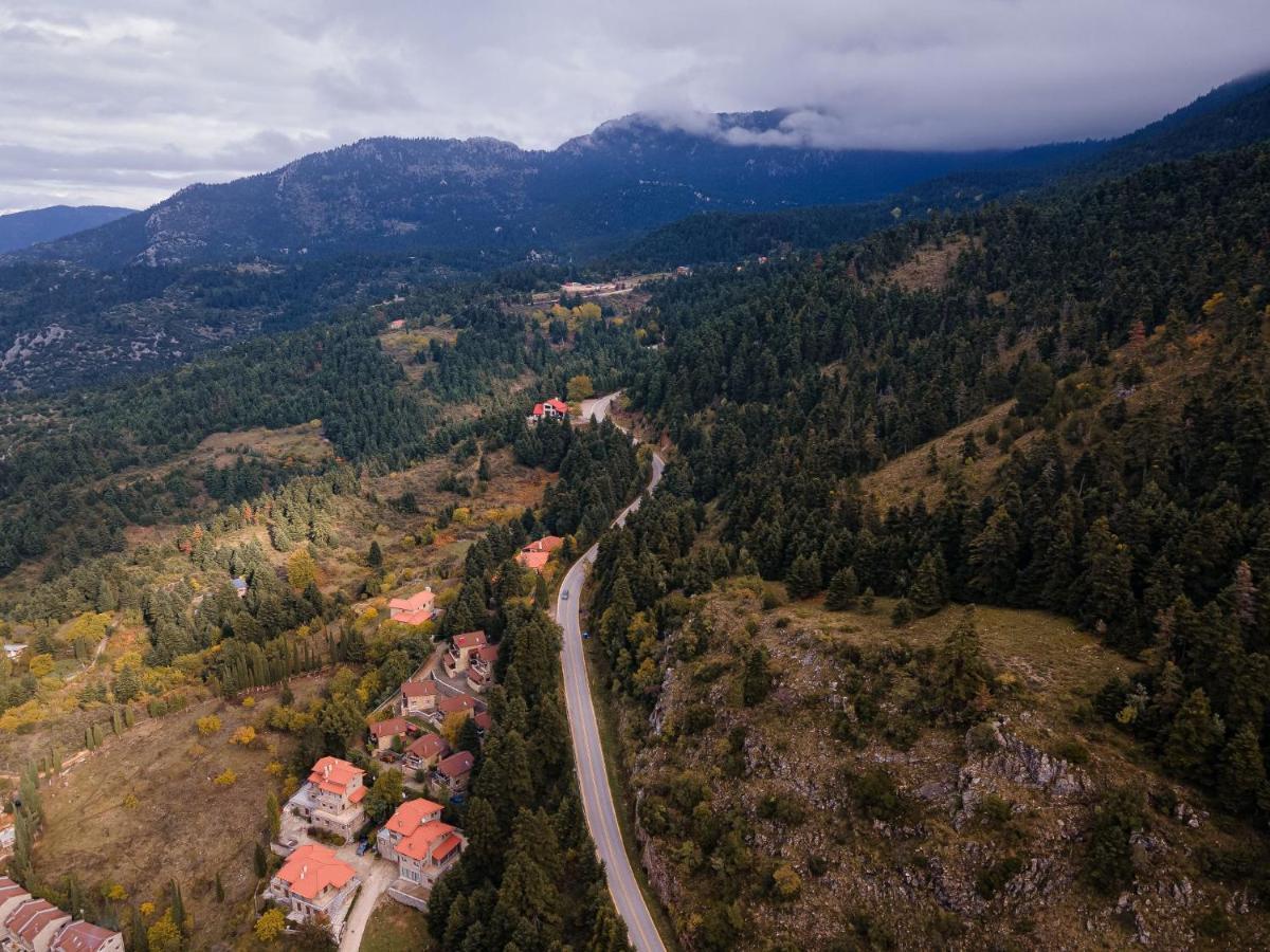 Parnassus Dreamwood Chalet Επτάλοφος Εξωτερικό φωτογραφία